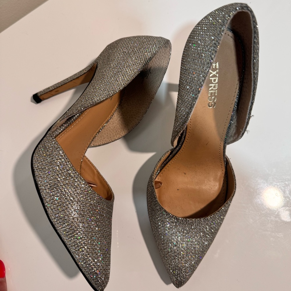 Express bling bling heels | size 6
